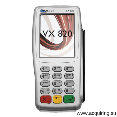 Банковский платежный терминал - пин пад Verifone VX820 под проект Прими Карту в Махачкале