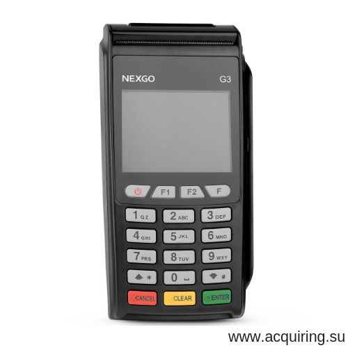 Мобильный POS-терминал Nexgo G3 (GPRS - SIM-карта), комплект БИН-GO в Махачкале