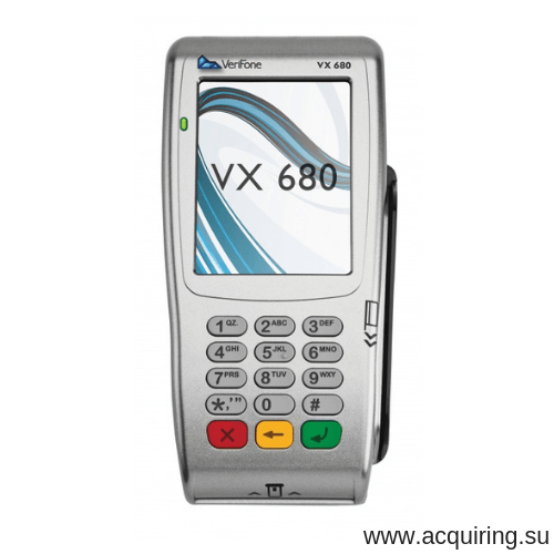 Мобильный POS-терминал Verifone VX680 (Wi-Fi, Bluetooth) под Прими Карту в Махачкале